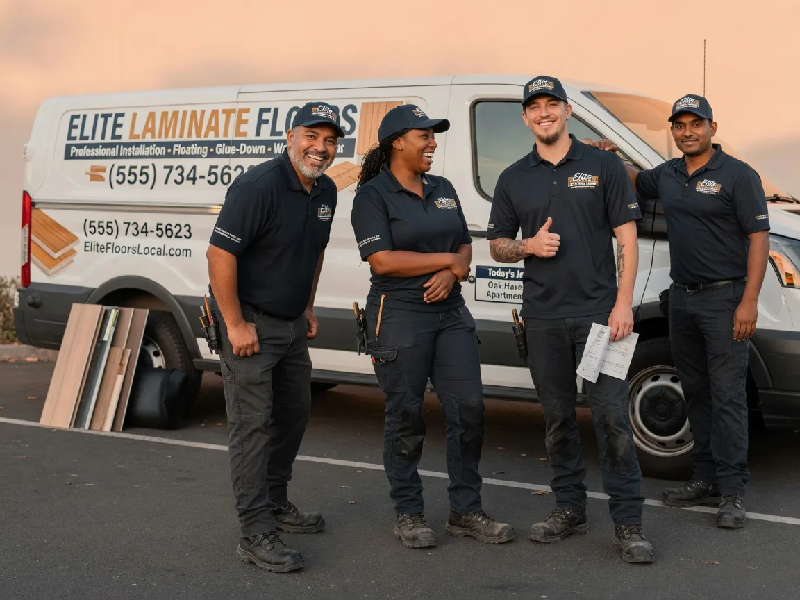 Laminate flooring installation company in Tarlton, OH